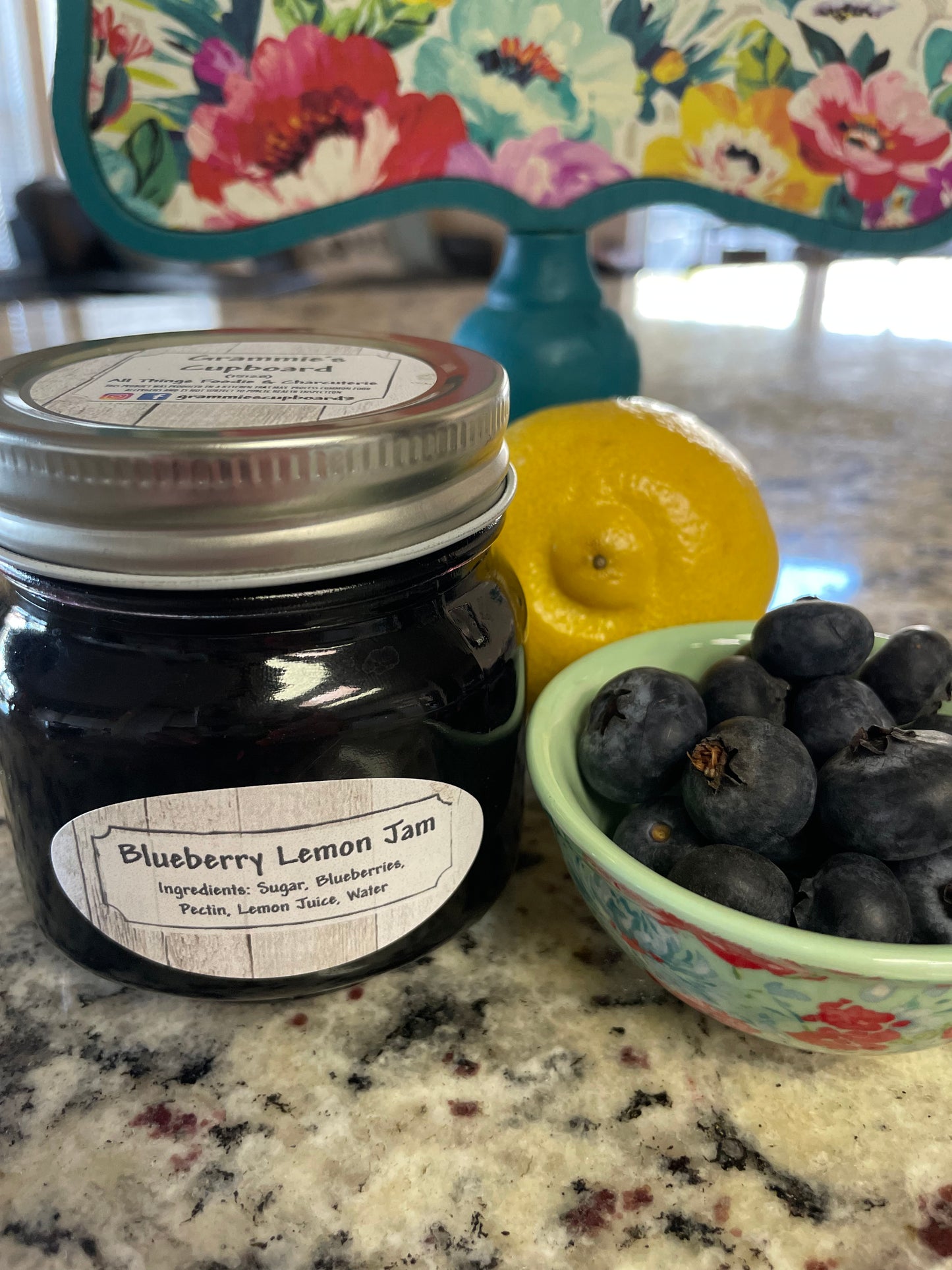Blueberry Lemon Jam