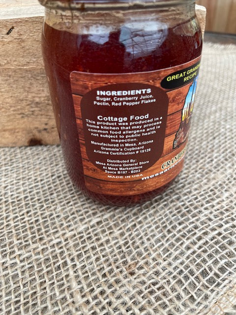 Cranberry Red Pepper Jelly