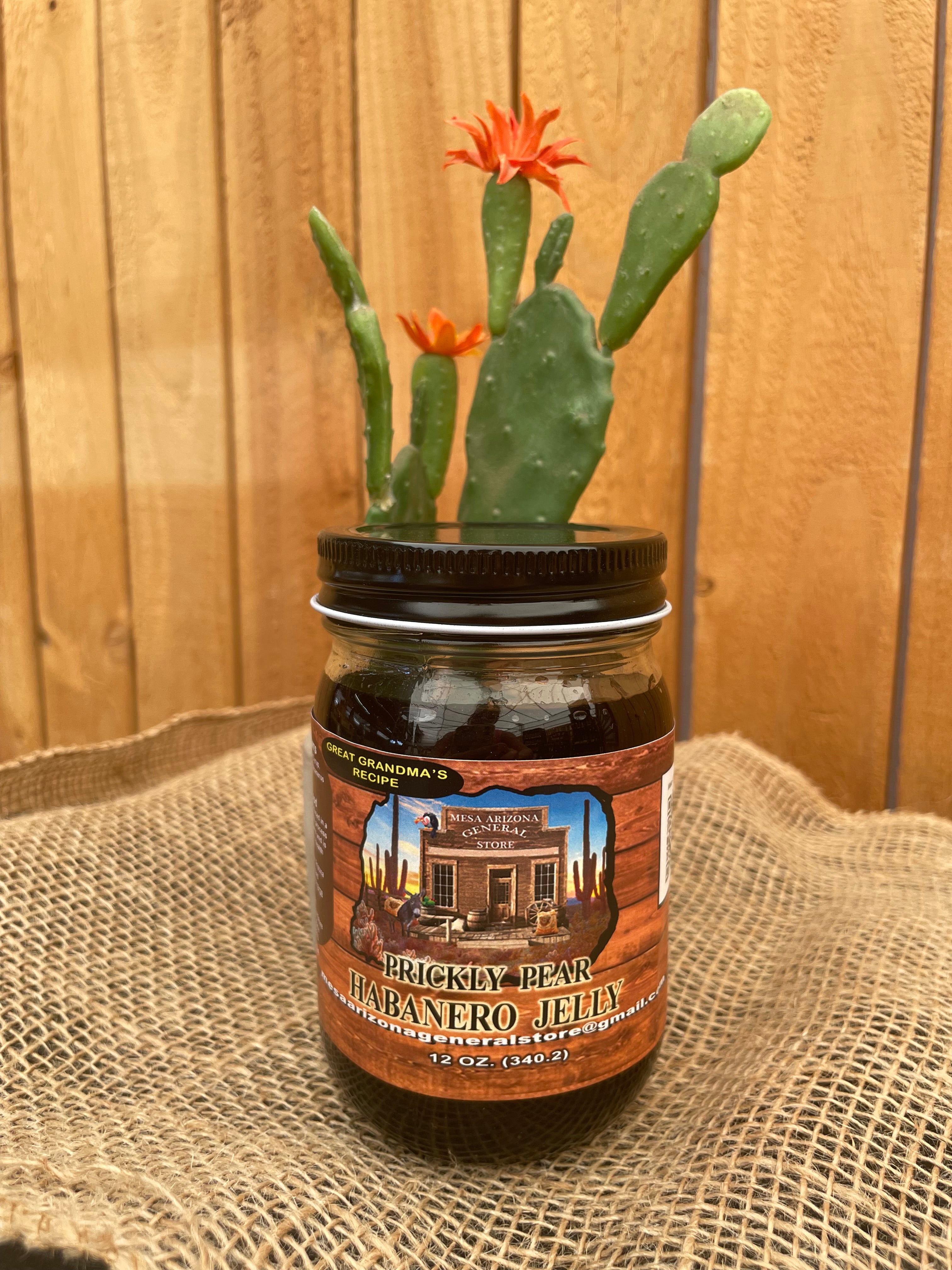 Prickly Pear Habanero Jelly – Mesa Arizona General Store