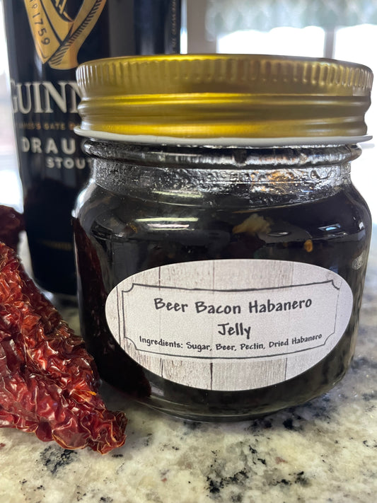 Beer Bacon Habanero Jelly