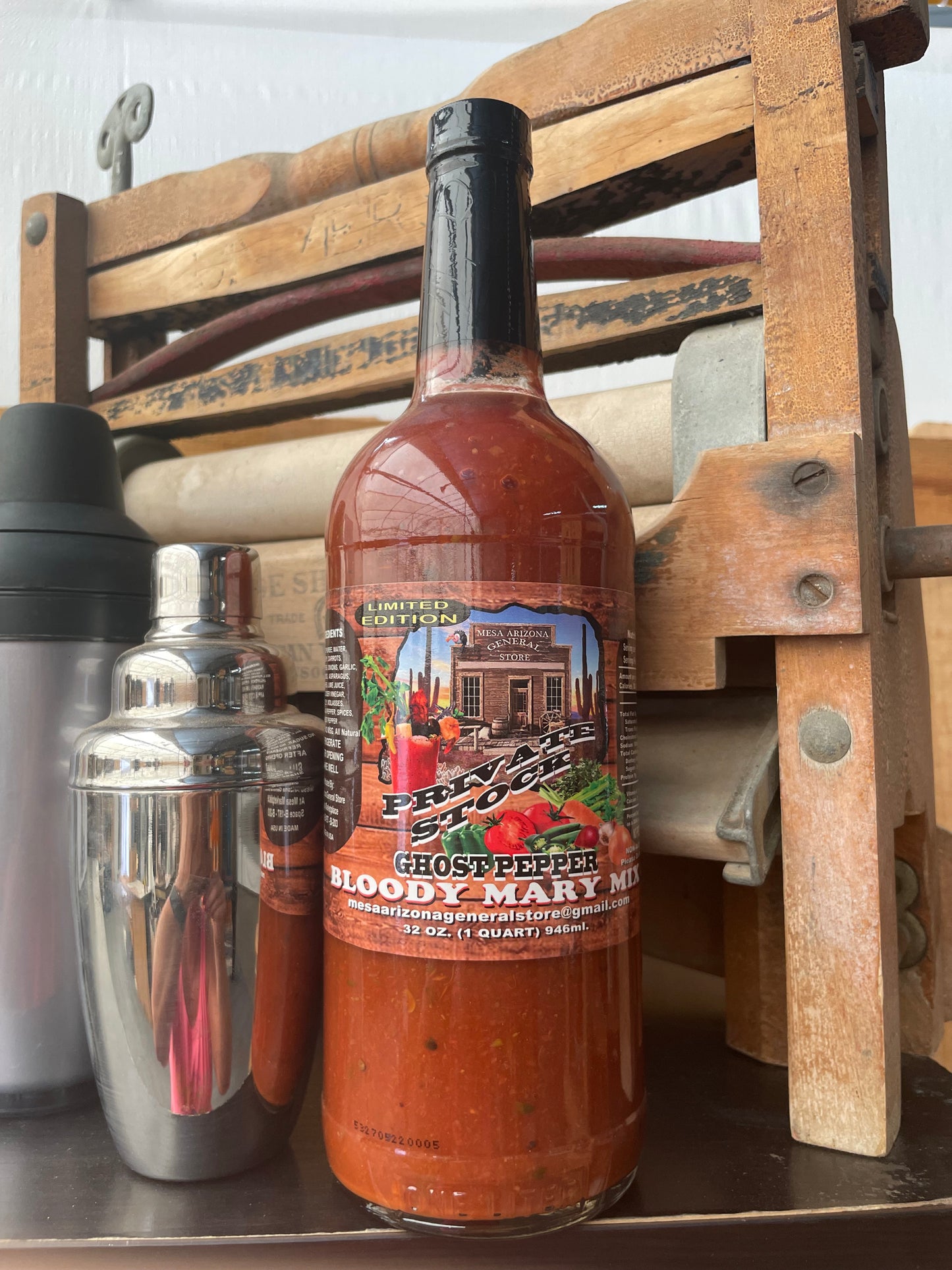 Ghost Pepper Bloody Mary Mix