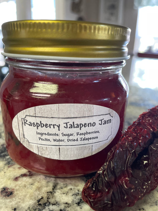 Raspberry Jalapeno Jam