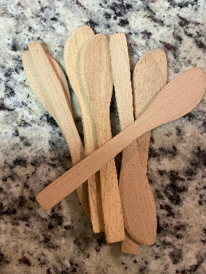 Wooden Jam/Cheese Spreader